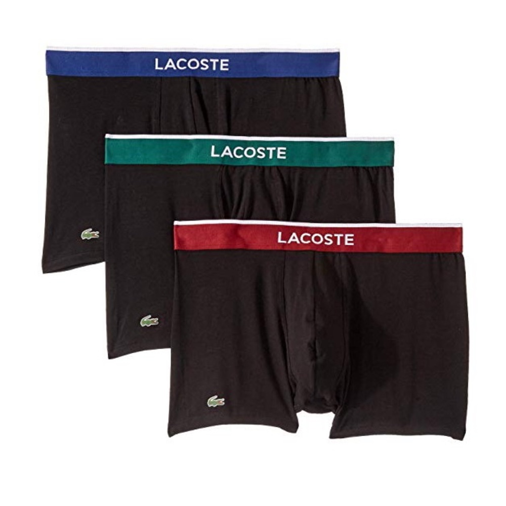 🎉HP🎉Lacoste Essentials 3 Pack Trunks - Picture 3 of 4